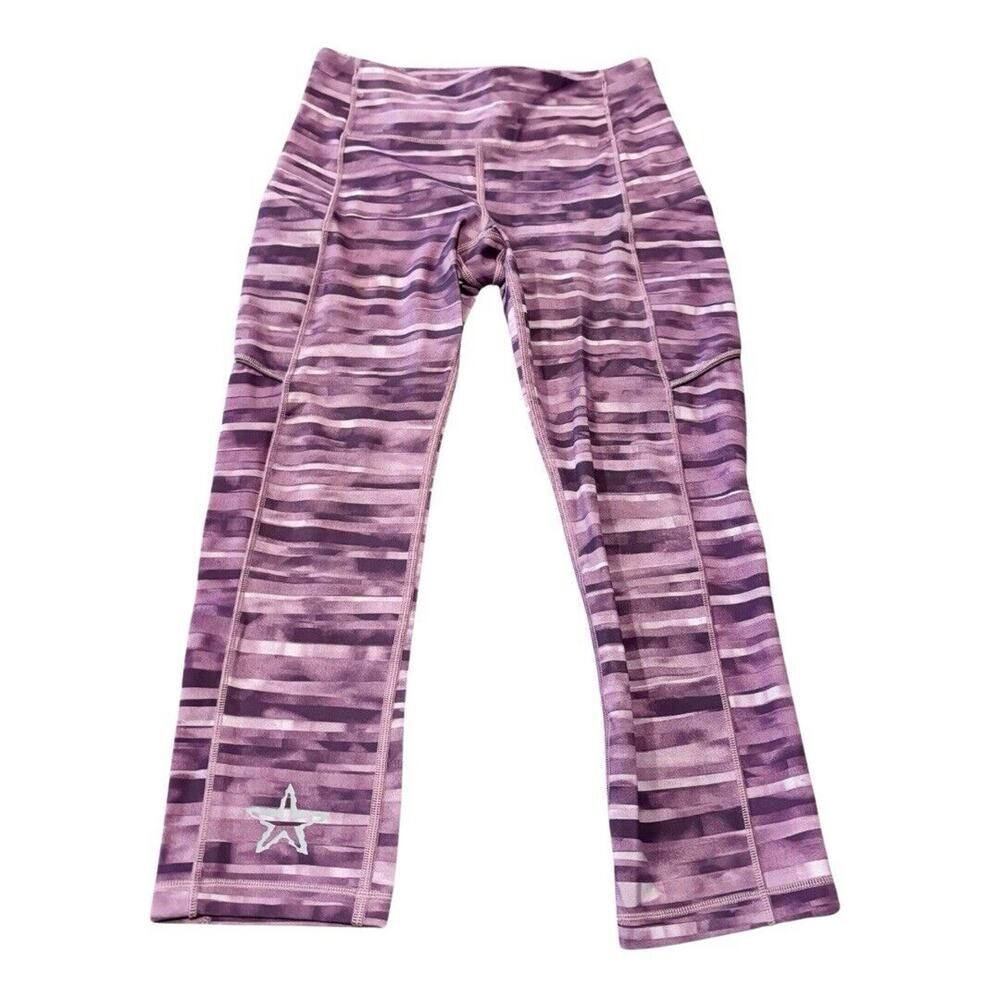 Lululemon Leggings 4 Speed Up Crop Pockets Shadowed Smoked Mulberry